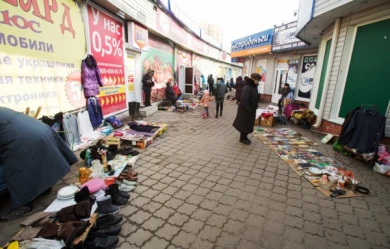 На месте рынка на ул. Димитрова появится газон и асфальтированная дорога