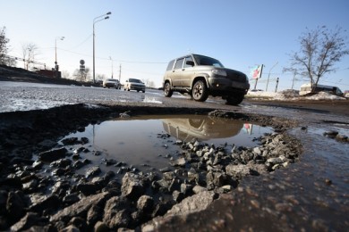 Губернатор поручил завершить ямочный ремонт дорог в Воронежской области к 1 апре...