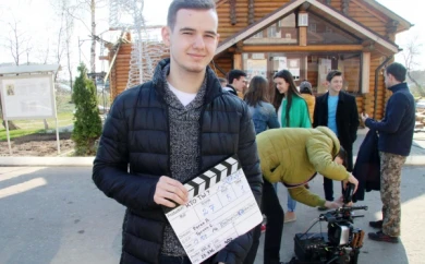 На большом экране показали фильм воронежских подростков с участием звёзд кино