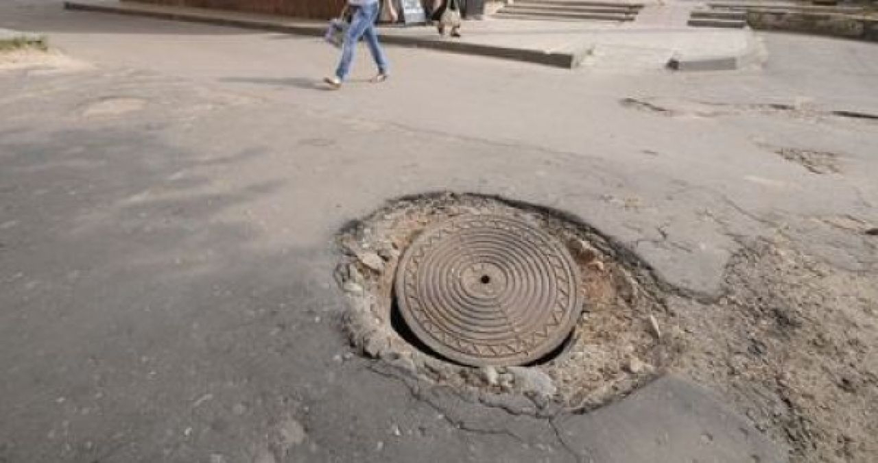 В Воронеже участились кражи канализационных и водопроводных крышек люков