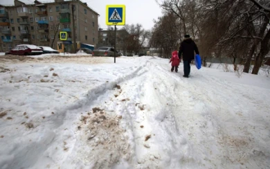 Почему в Воронеже не чистят от снега тротуары и дворы