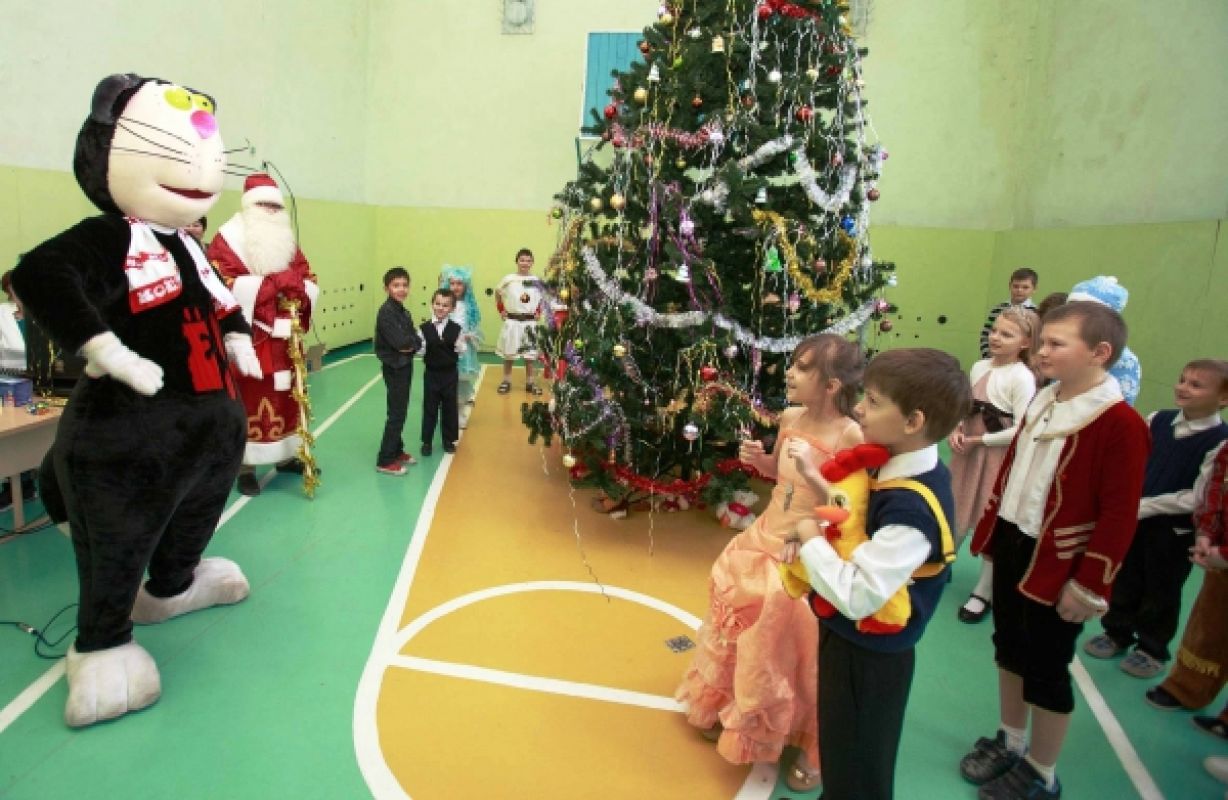 Новогодняя акция «Стань волшебником» газеты «МОЁ!» прошла в селе Костёнки