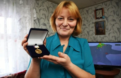 Воронежская санитарка-героиня рассказала, как спасала пациентов из огня