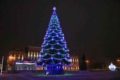 Воронежцы восхищаются украшенным к Новому году Воронежем (Обзор соцсетей)