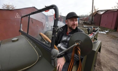 Воронежец за три года восстановил в гараже уникальный ГАЗ-67