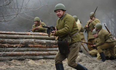 Реконструкция обороны Воронежа: немецкий танк, горящий блиндаж и спасительная «катюша»