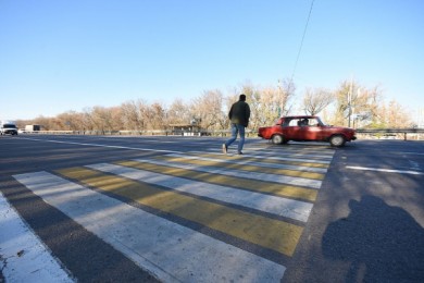 Жители Новой Усмани не могут добиться установки светофора возле «перехода-убийцы...