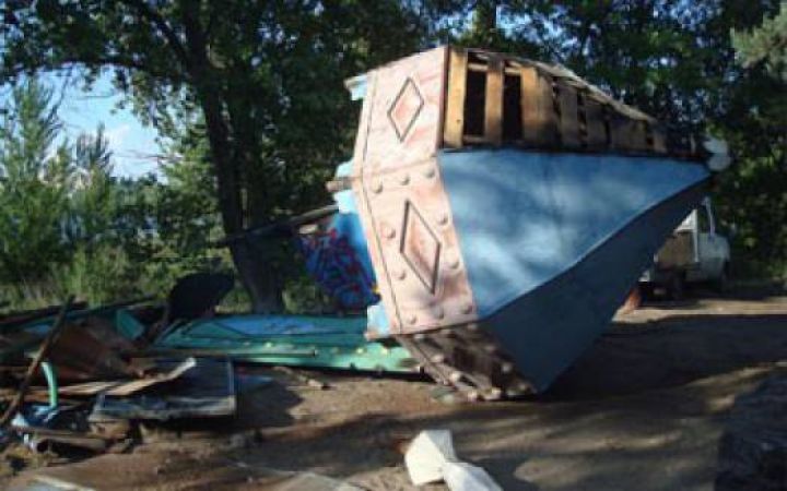 алые паруса воронеж Glavnyj Simvol Parka Alye Parusa Raspilili Na Kusochki Novosti