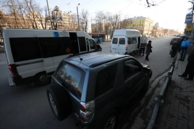 Воронежцы вынуждены гоняться за маршрутками