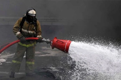 В жилом доме, где расположен «Детский мир», на пожаре погибла женщина