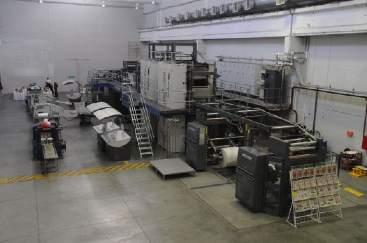 В типографии «Прайм Принт Воронеж» установили лучшую в Черноземье печатную машину