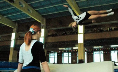 12-летняя воронежская батутистка выиграла всероссийский турнир в Санкт-Петербурге