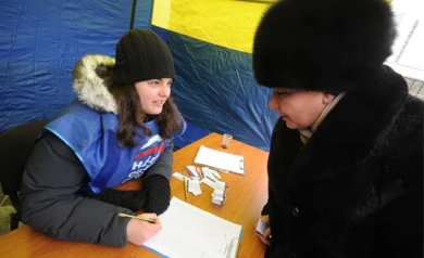 В Воронеже собирали желающих для поездки на следующий митинг в Москве