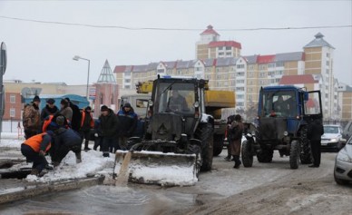На Московском проспекте устранили порыв на водопроводе