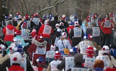 Воронежцев приглашают на лыжный марафон