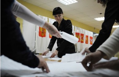 В Воронежской области Путин победил, набрав 61% голосов