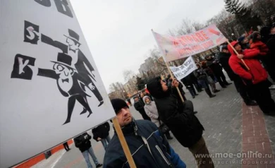 В Воронеже перекроют проспект Революции во время шествия оппозиции