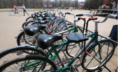 В «Олимпике» разбилась велосипедистка