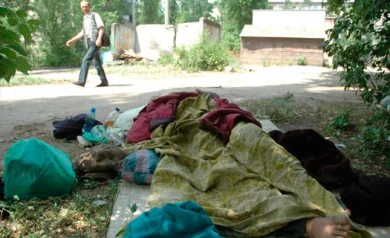 В Воронежской области насчитали 295 бездомных