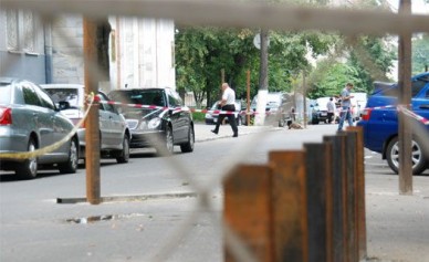 В Воронеже ул. Володарского напротив здания УВД перекроют забором