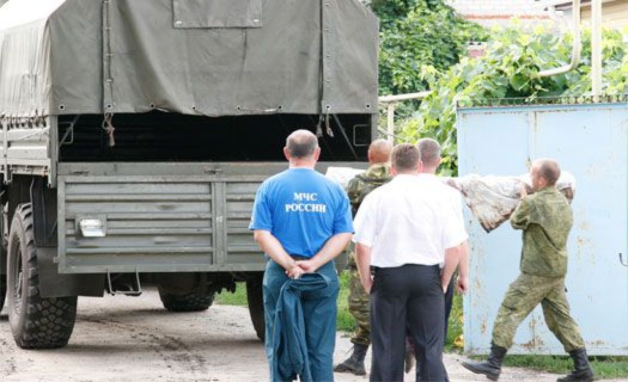 В огород жителя посёлка Гремячье попал снаряд для установки «Град»