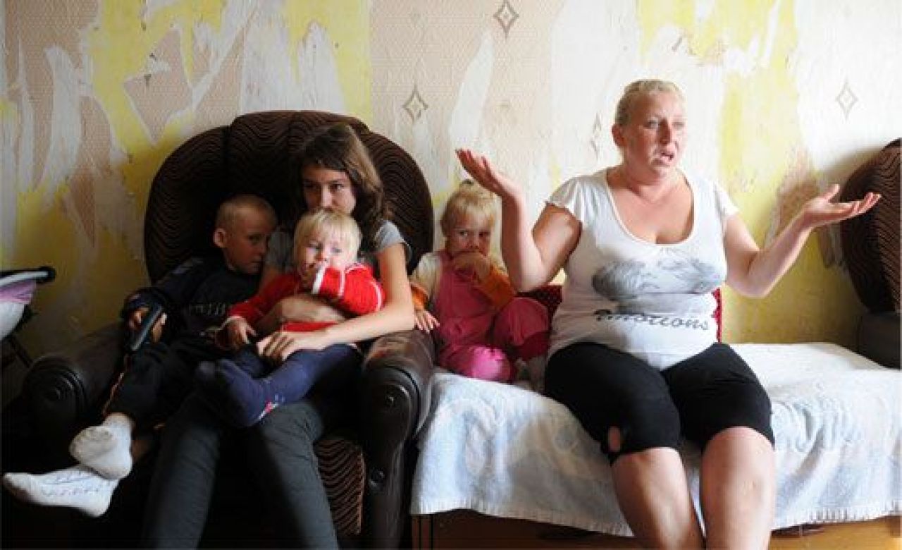 Под Воронежем многодетная мать-одиночка живёт на 1 200 рублей в месяц
