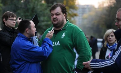 Василию Уткину в Воронеже не давали прохода футбольные фанаты