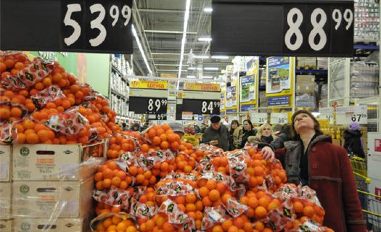 С начала года продукты на воронежских прилавках  подорожали на 7,5%