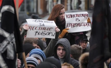 Почти каждый пятый воронежец готов принять участие в акциях оппозиции