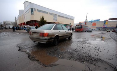 Ремонт на улице Краснознаменной завершится к концу этой недели