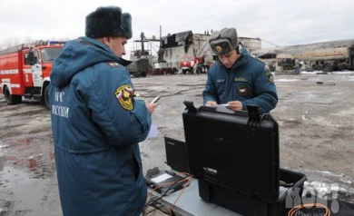 Пожарного, серьёзно раненного при взрыве под Воронежем, доставили в Москву