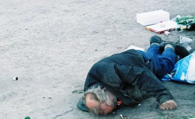 В Воронеже за неделю, пытаясь согреться, погибли два бомжа