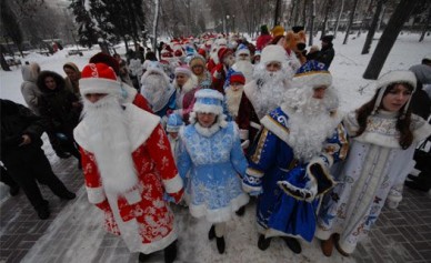 В Воронеже Деды Морозы и Снегурочки пойдут в школу