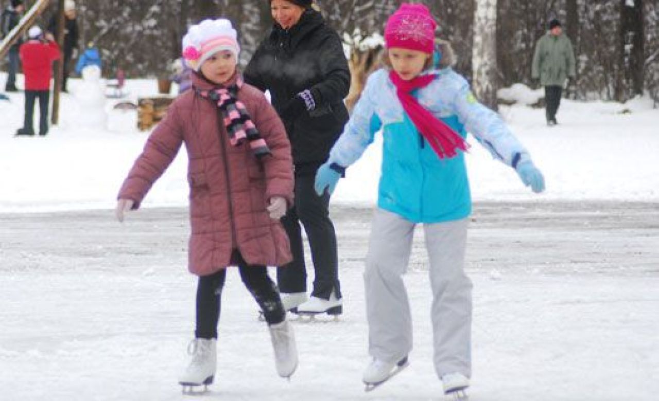 Сегодня в Воронеже открылись катки