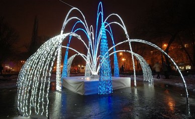 В Воронеже к Новому году снова запустят фонтан в Кольцовском сквере
