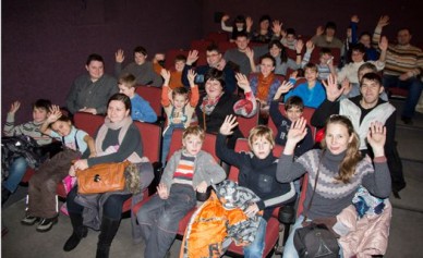 Воронежские малыши и их родители в восторге от киноклуба газеты «МОЁ!»