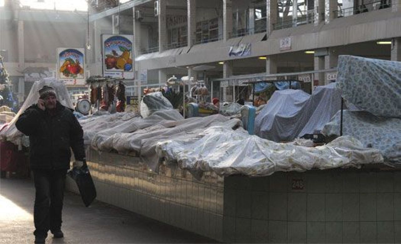 Предприниматели Центрального рынка начали бессрочную голодовку