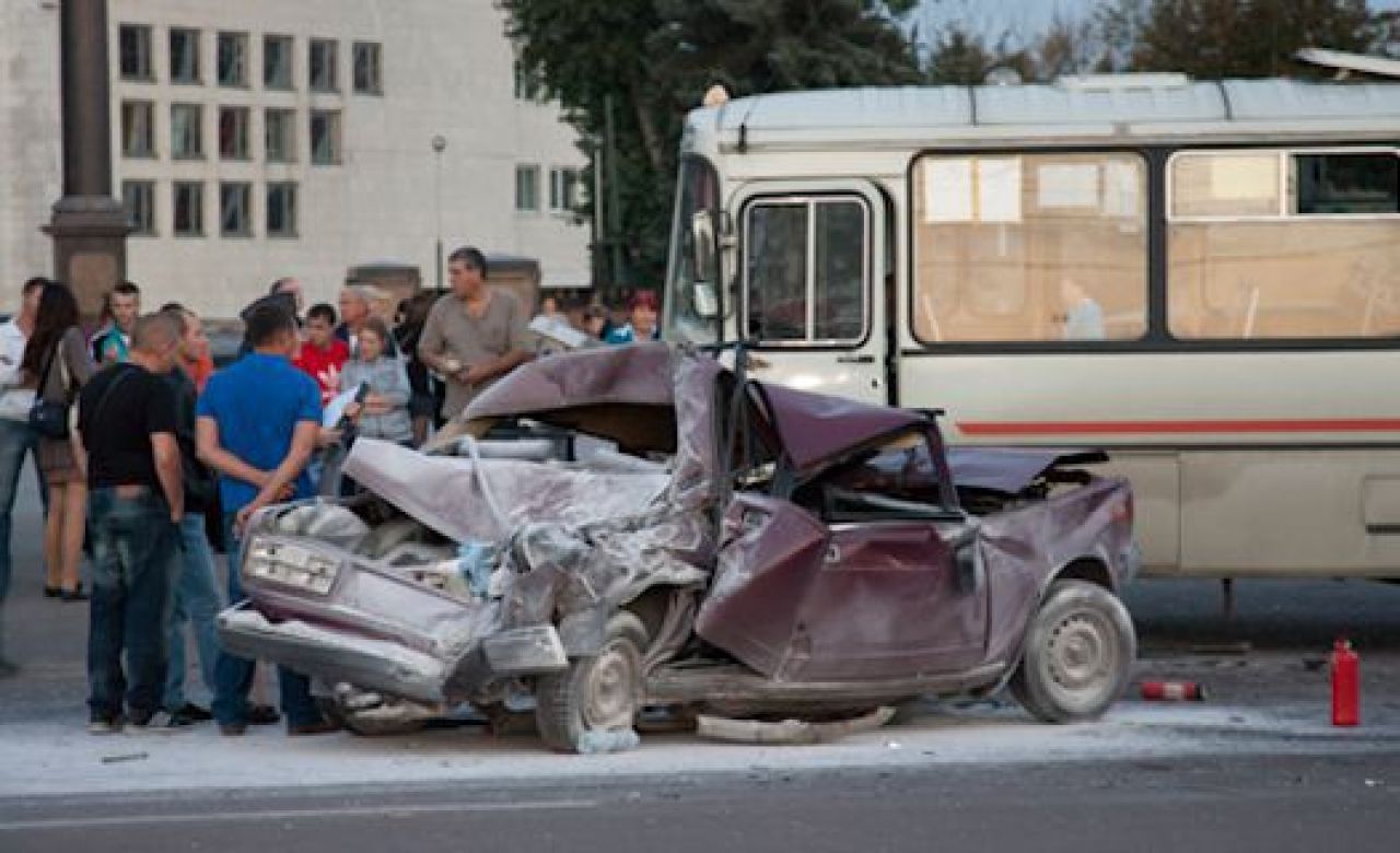 ДТП у музея-диорамы 6 сентября 2012 года.