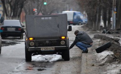 Воронежские дороги покроются слоем льда