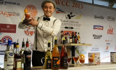 В Воронеже бармены соревнуются в приготовлении коктейлей за 7 минут