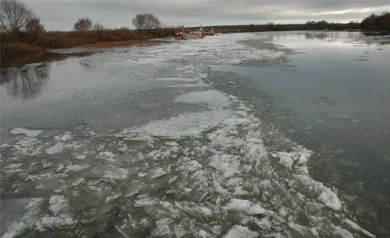 В Павловске обрушился берег реки Дон, у которого построены дома