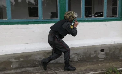 Воронежский ОМОН отправили в Белгород для помощи в розыске Сергея Помазуна