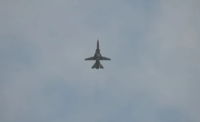 Воронежцев перепугали истребители над площадью Ленина