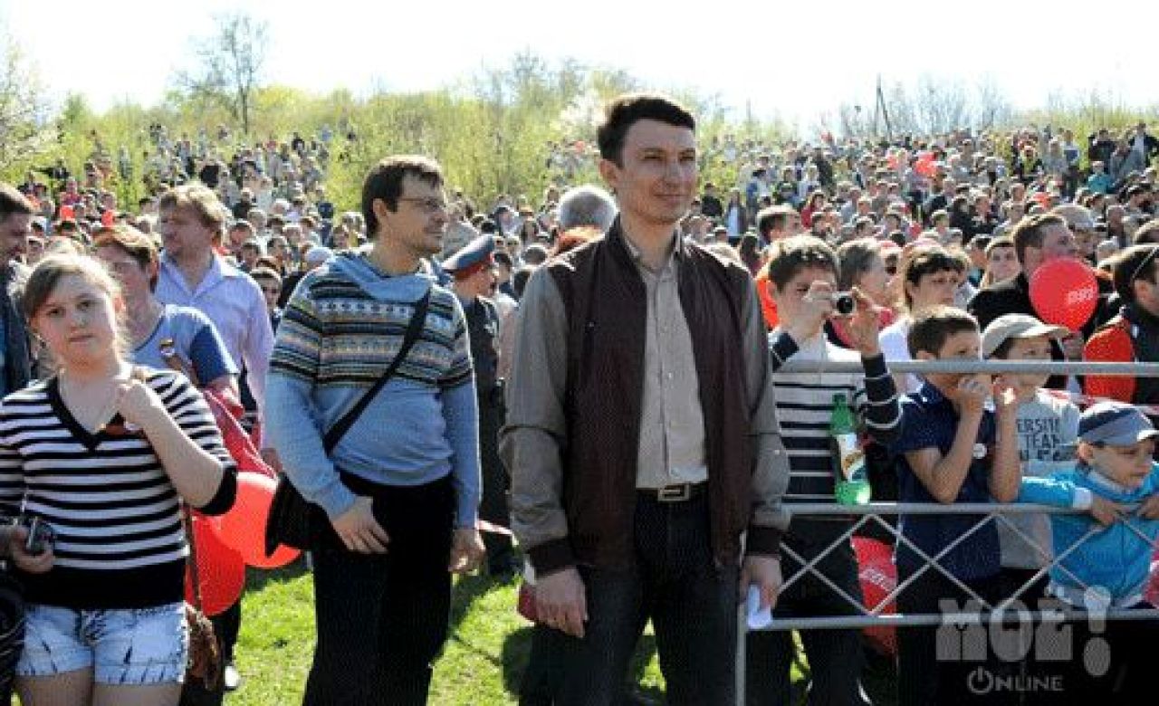 В Воронеже прошла военно-историческая реконструкция «Ни шагу назад»