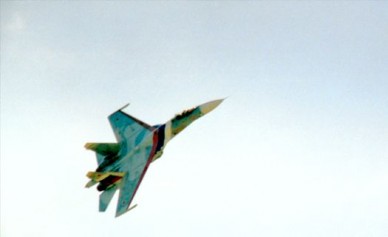 Над Воронежем опять летают боевые самолёты