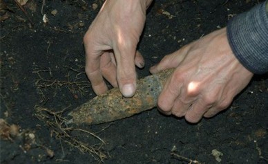 В Воронеже у магазина нашли снаряд времён Великой Отечественной войны
