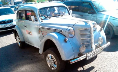 В Воронеже появилось раритетное такси «На Берлин!»