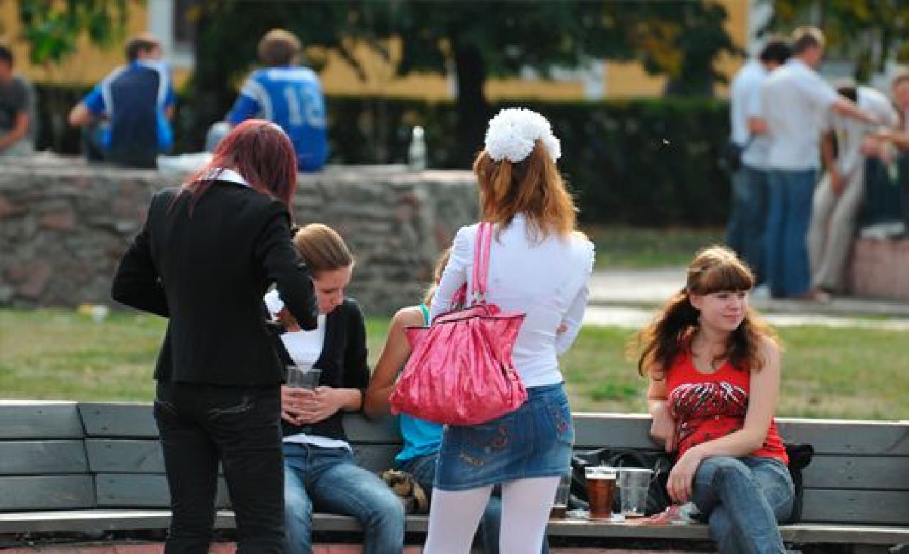 В Воронеже на последнем звонке полицейские задержали 25 пьяных школьников