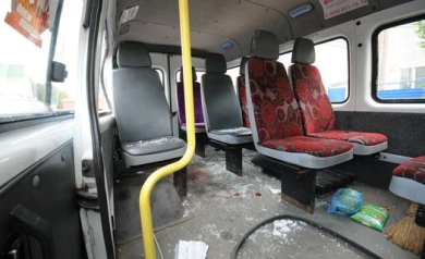 В Подгорном КамАЗ столкнулся с маршруткой — пострадала пассажирка