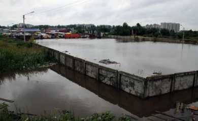 Воронежские власти разбираются в причинах потопа на авторынке